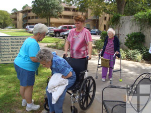 [Residents of Swan Nursing...]