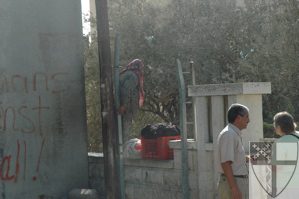 [An Arab Palestinian women...]