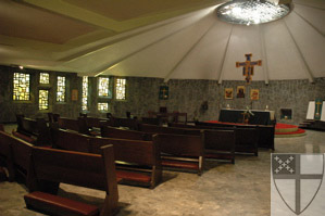 [Main sanctuary of the cha...]