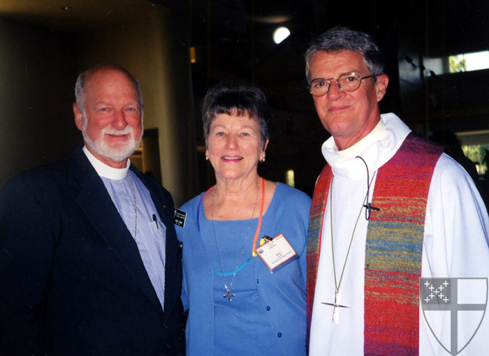 [The Rev. Hap Lewis (left)...]