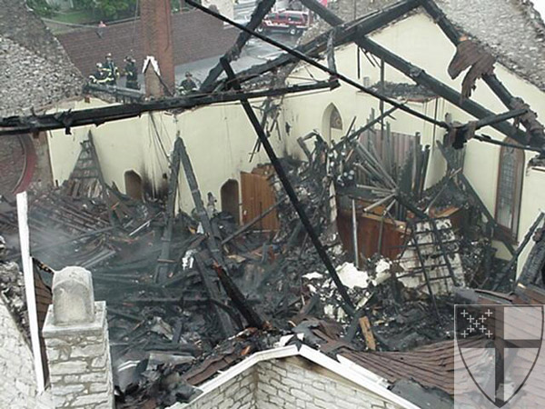[Interior damage to St. Jo...]