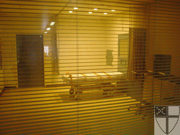 [View of the death chamber...]