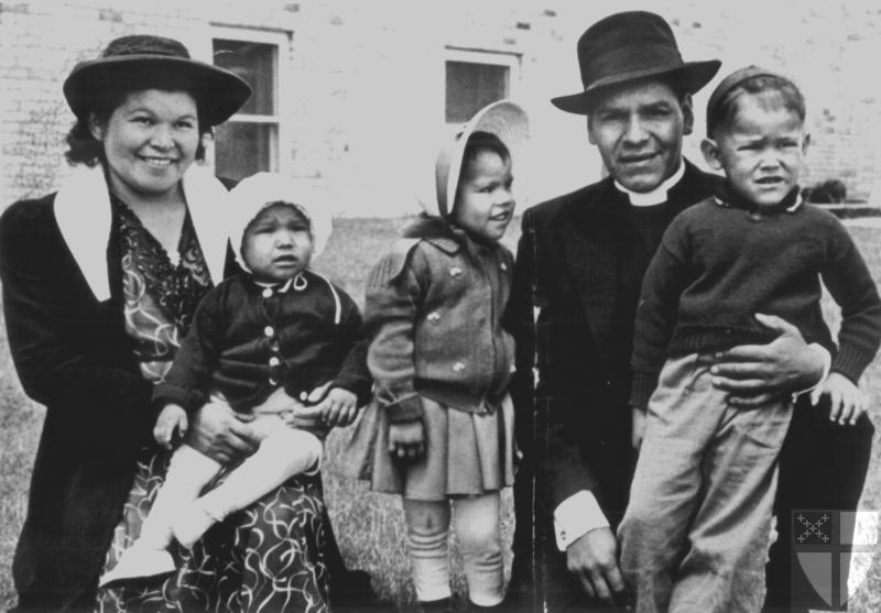 [An American Indian priest...]
