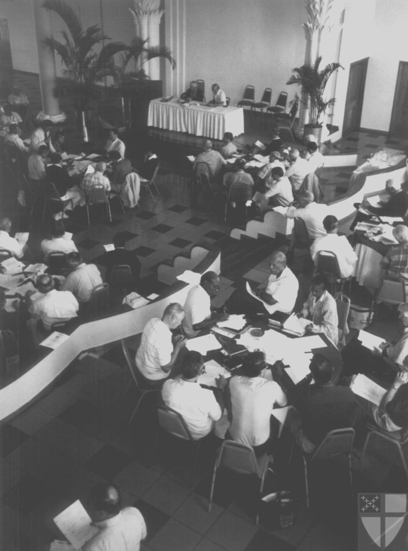 [Bishops Meet Around Small...]