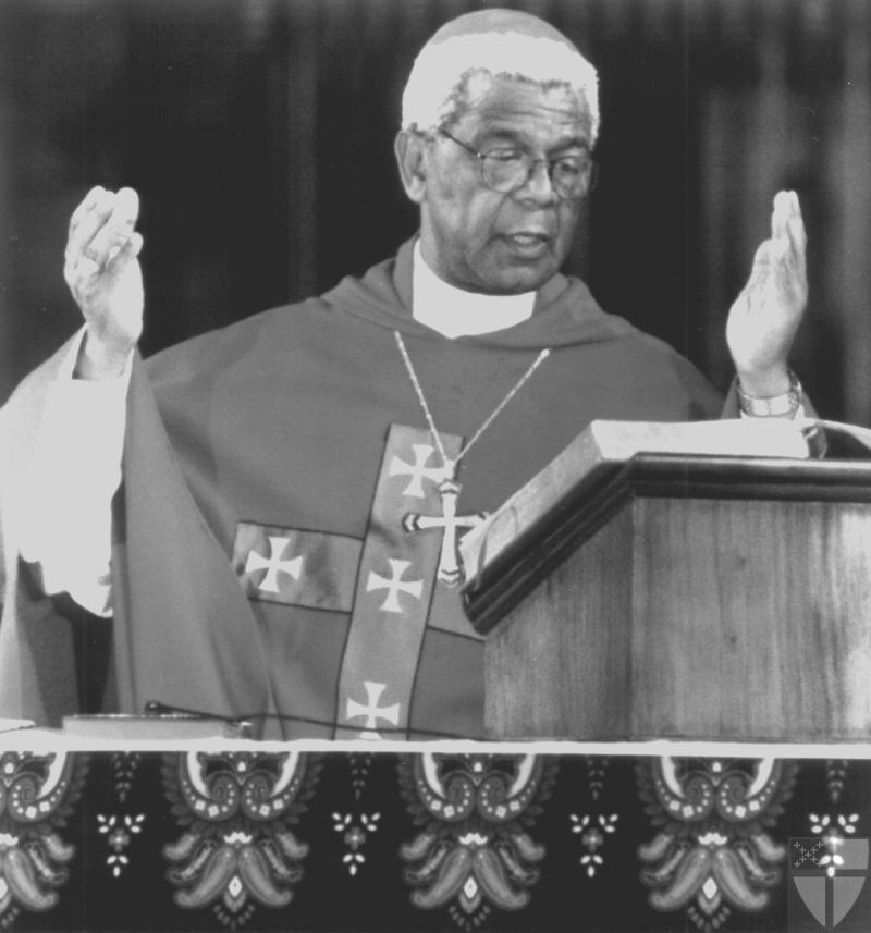 [Archbishop Makhulu helps...]