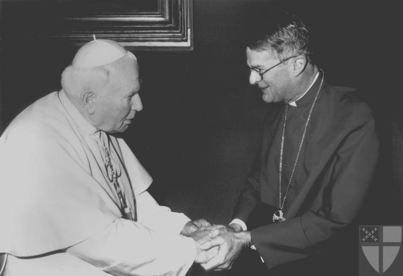 [Pope and presiding bishop...]