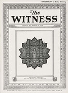 The Witness 1934 cover